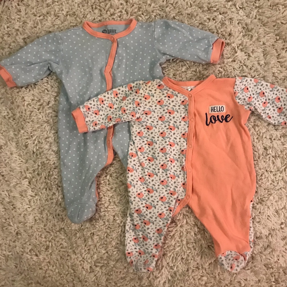 Baby Gear 3-6m snap down sleepers